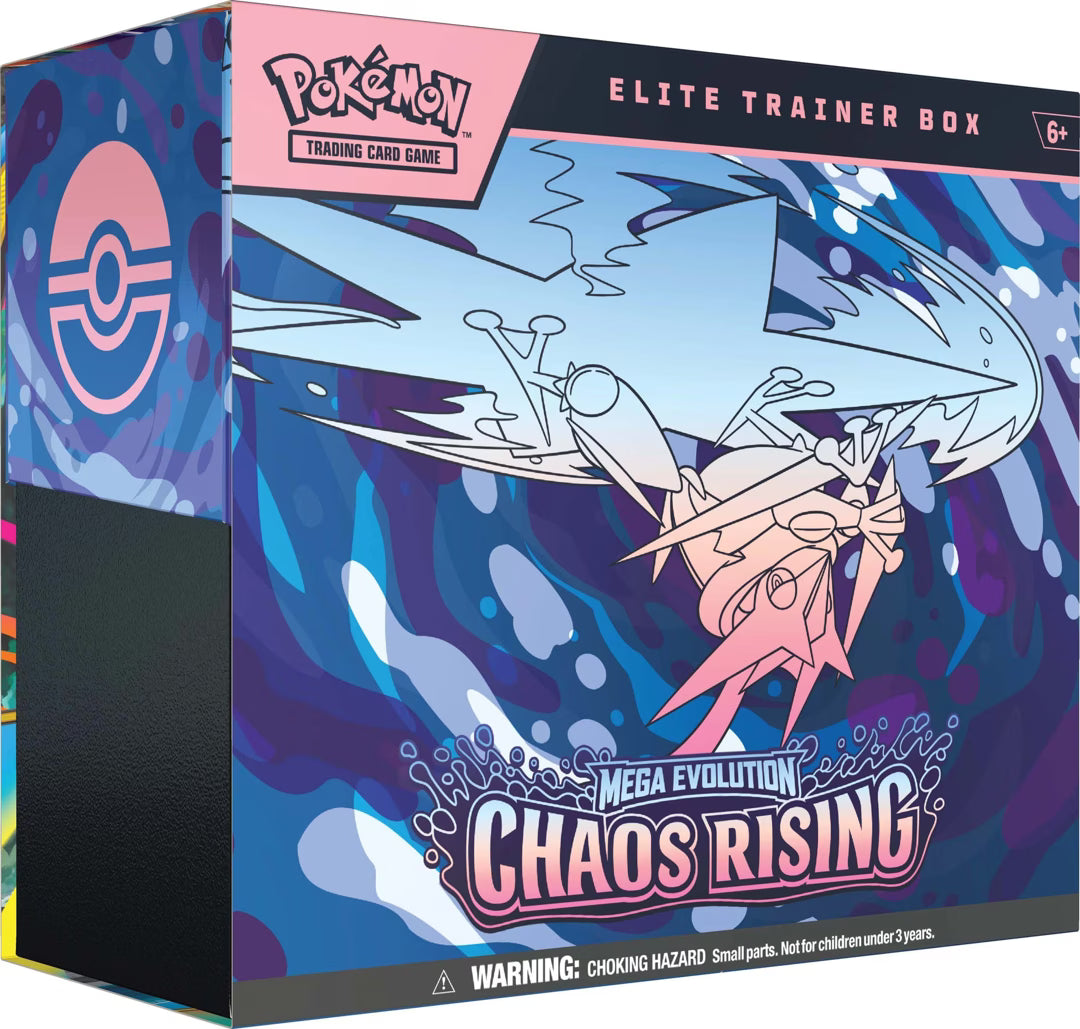 Pokemon Trading Card Game: Mega Evolution Chaos Rising Elite Trainer Box