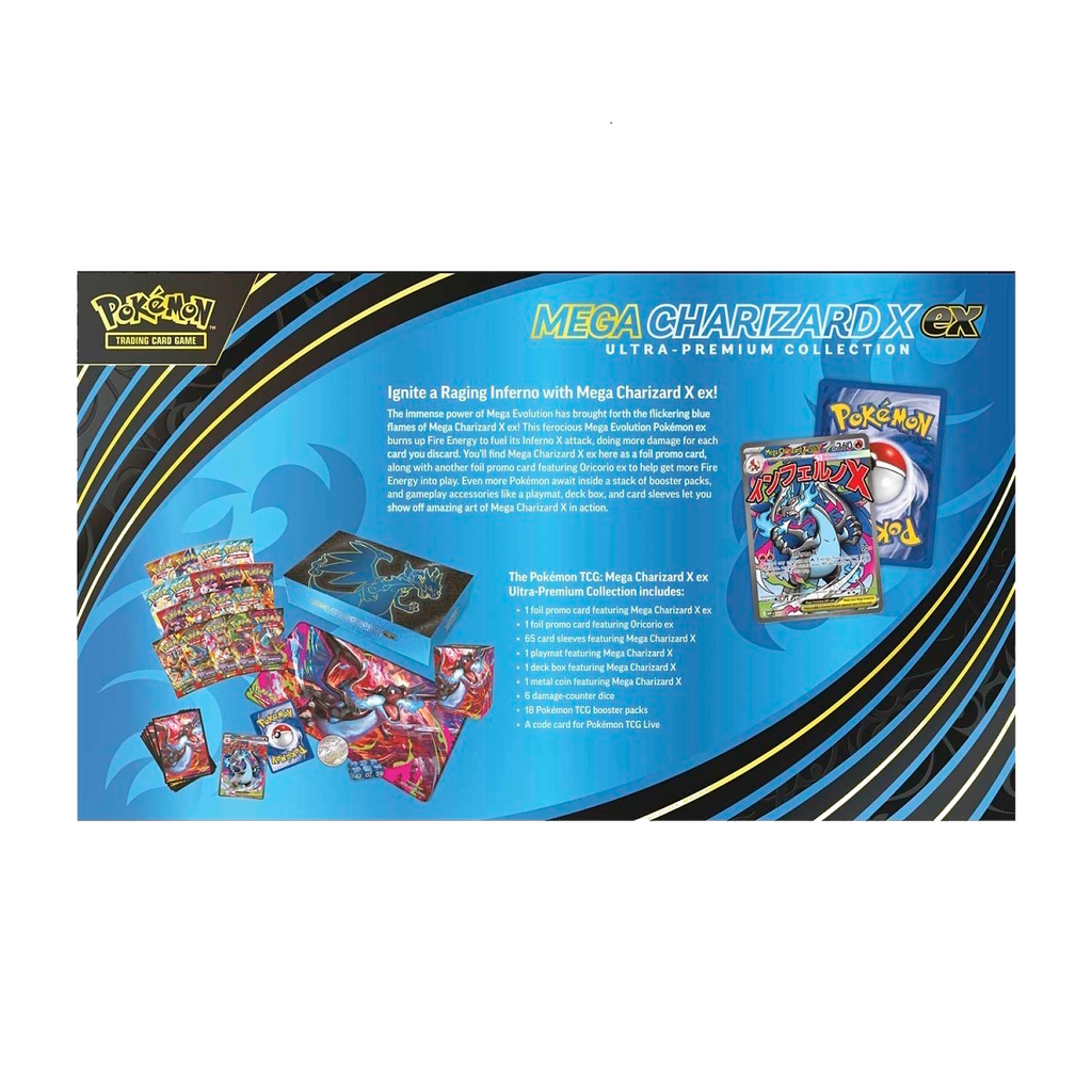 Pokemon TCG - Mega Charizard X ex Ultra Premium Collection