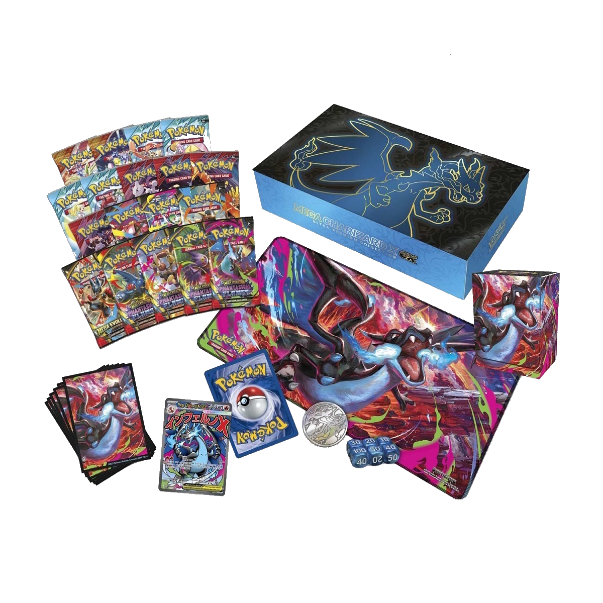 Pokemon TCG - Mega Charizard X ex Ultra Premium Collection