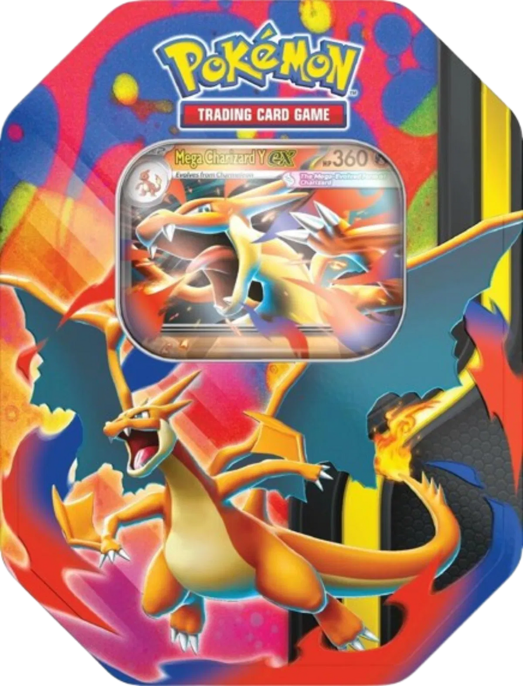 Pokemon TCG - Mega Charizard Tin