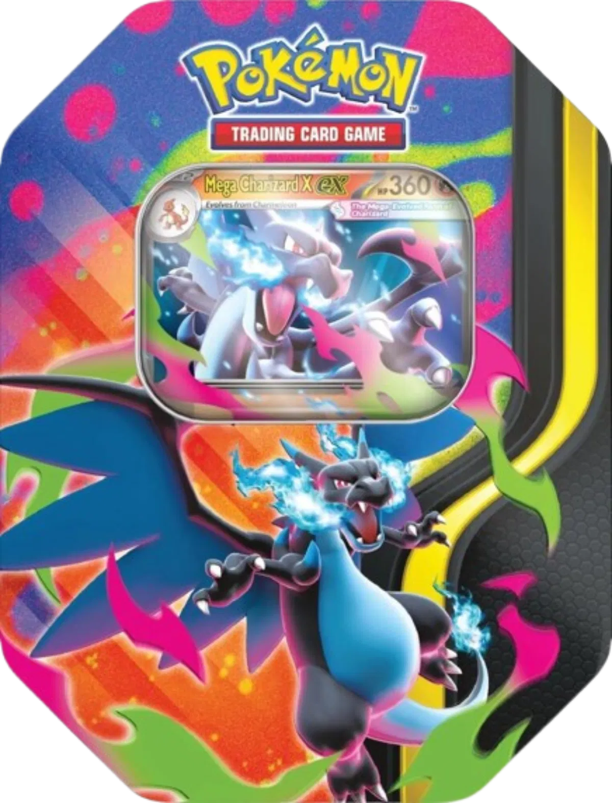 Pokemon TCG - Mega Charizard Tin