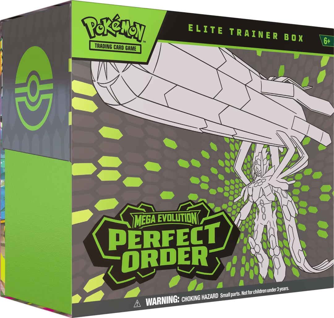 Pokemon Trading Card Game: Mega Evolution Perfect Order Elite Trainer Box