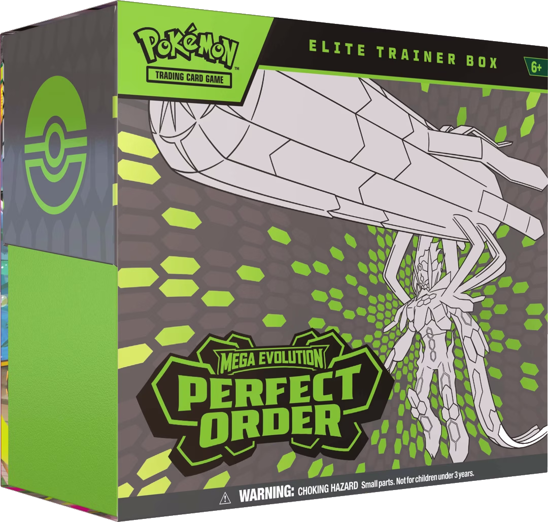 Pokemon Trading Card Game: Mega Evolution Perfect Order Elite Trainer Box