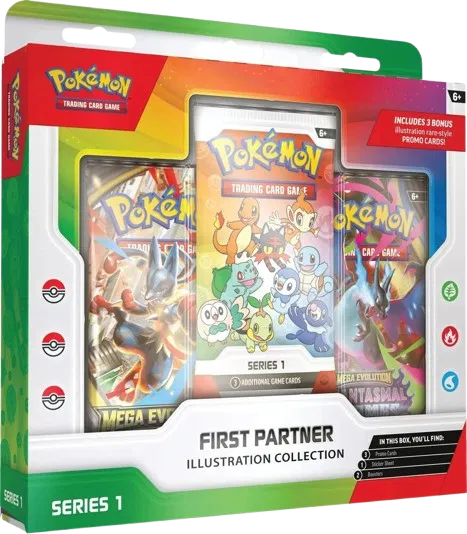 Pokemon TCG - First Partner Illustration Collection (Series 1)